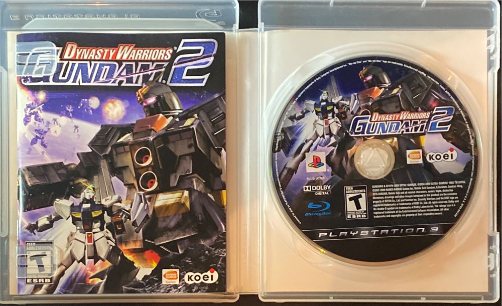 Dynasty Warriors: Gundam 2 - Sony PlayStation 3 (PS3) (Namco Bandai - 2) video game collectible [Barcode 722674110259] - Main Image 3