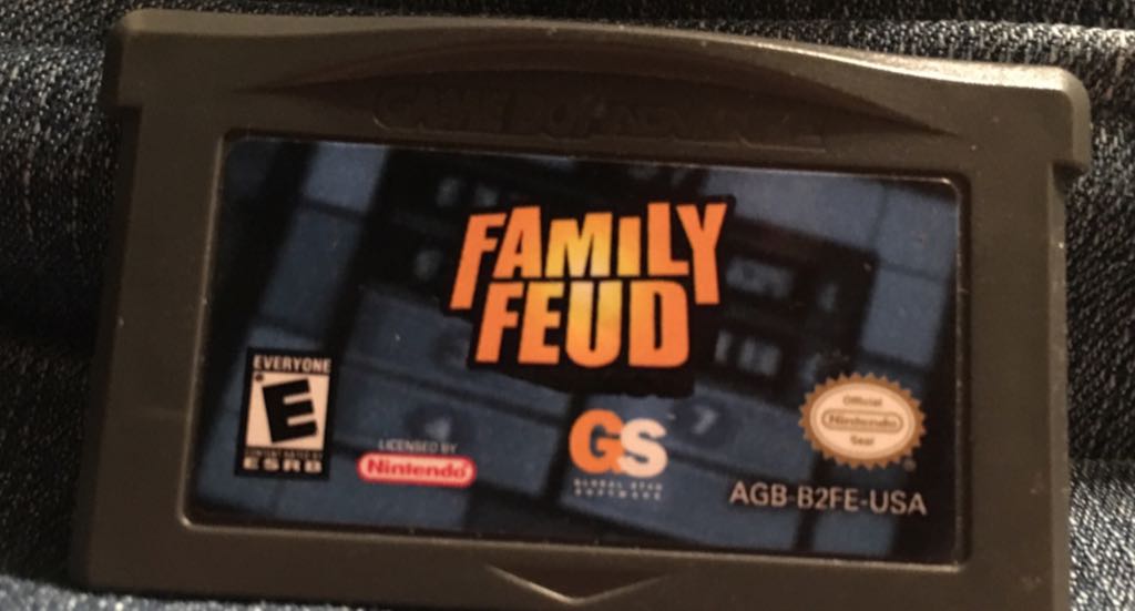 Family Feud - Nintendo Game Boy Advance (GBA) video game collectible - Main Image 2