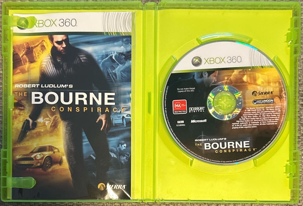 Bourne Conspiracy - Classified Edition, The - Microsoft Xbox 360 (Sierra Entertainment) video game collectible [Barcode 3348542222311] - Main Image 4