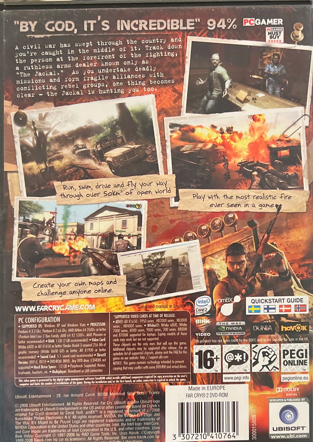Farcry 2 - PC video game collectible - Main Image 2