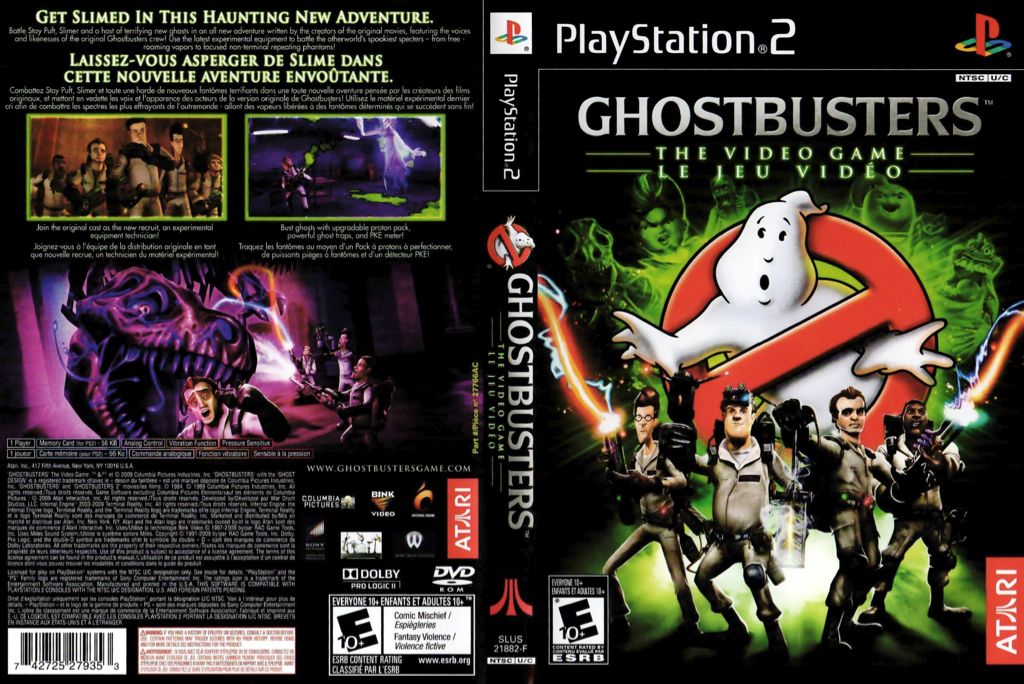 Ghostbusters: The Video Game - Sony PlayStation 2 (PS2) (Atari - 1) video game collectible - Main Image 2