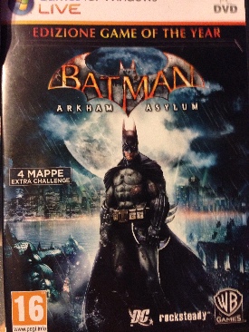 Batman: Arkham Asylum Game of the Year - Valve Steam video game collectible [Barcode 5051891057838] - Main Image 1