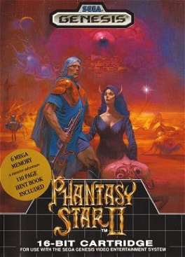 Phantasy Star II - Microsoft Xbox Live Arcade (XBLA) (Sega) video game collectible [Barcode 12624782] - Main Image 1
