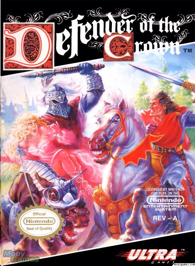 Defender of the Crown - Nintendo Entertainment System (NES) video game collectible - Main Image 1