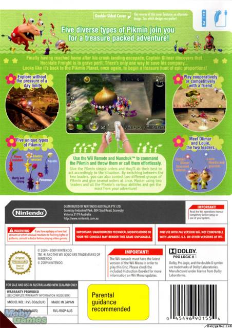 Pikmin 2 - Nintendo Wii (Nintendo - 2) video game collectible [Barcode 045496902902] - Main Image 2