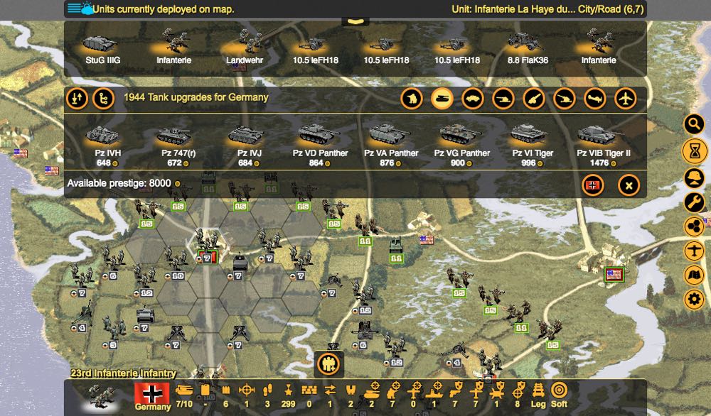 Panzer General - Sony PlayStation (Strategic Simulations Inc. - 1) video game collectible [Barcode 016685082149] - Main Image 4