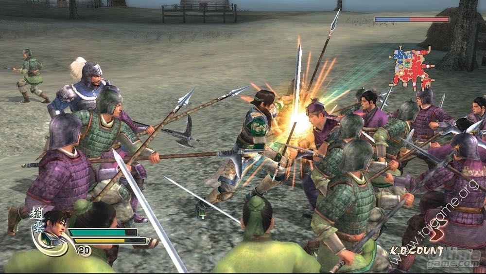 Dynasty Warriors 5 - Microsoft Xbox 360 (Koei Techmo - 1-2) video game collectible - Main Image 3