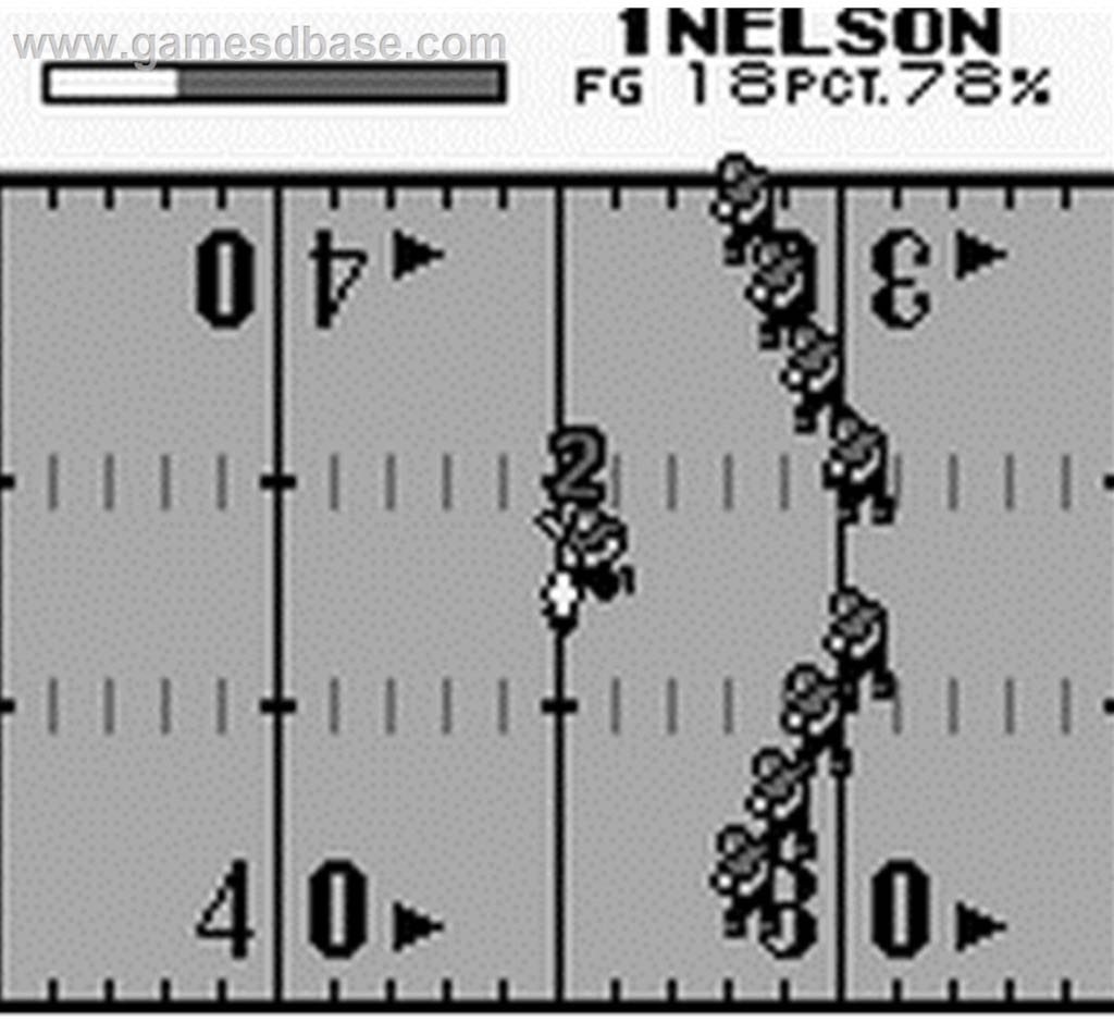 Tecmo Bowl - Nintendo Game Boy video game collectible - Main Image 2