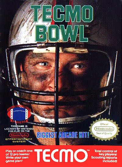 Tecmo Bowl - Nintendo Entertainment System (NES) video game collectible - Main Image 1