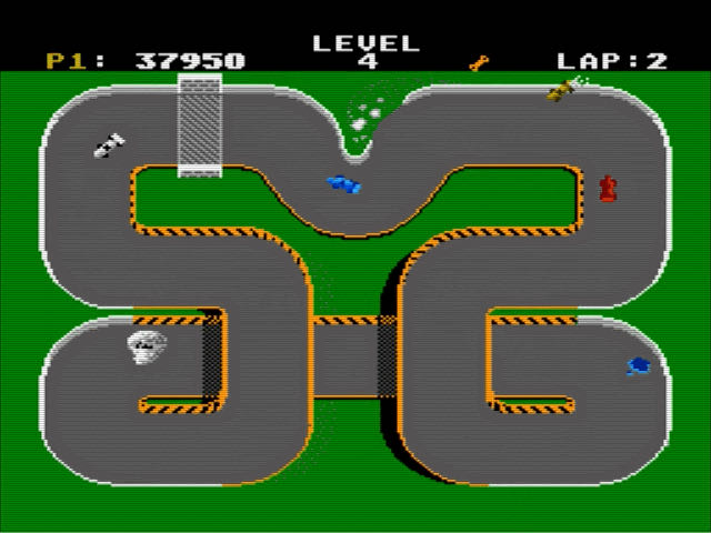 Super Sprint - Nintendo Entertainment System (NES) (Tengen - 2) video game collectible [Barcode 031763051121] - Main Image 3