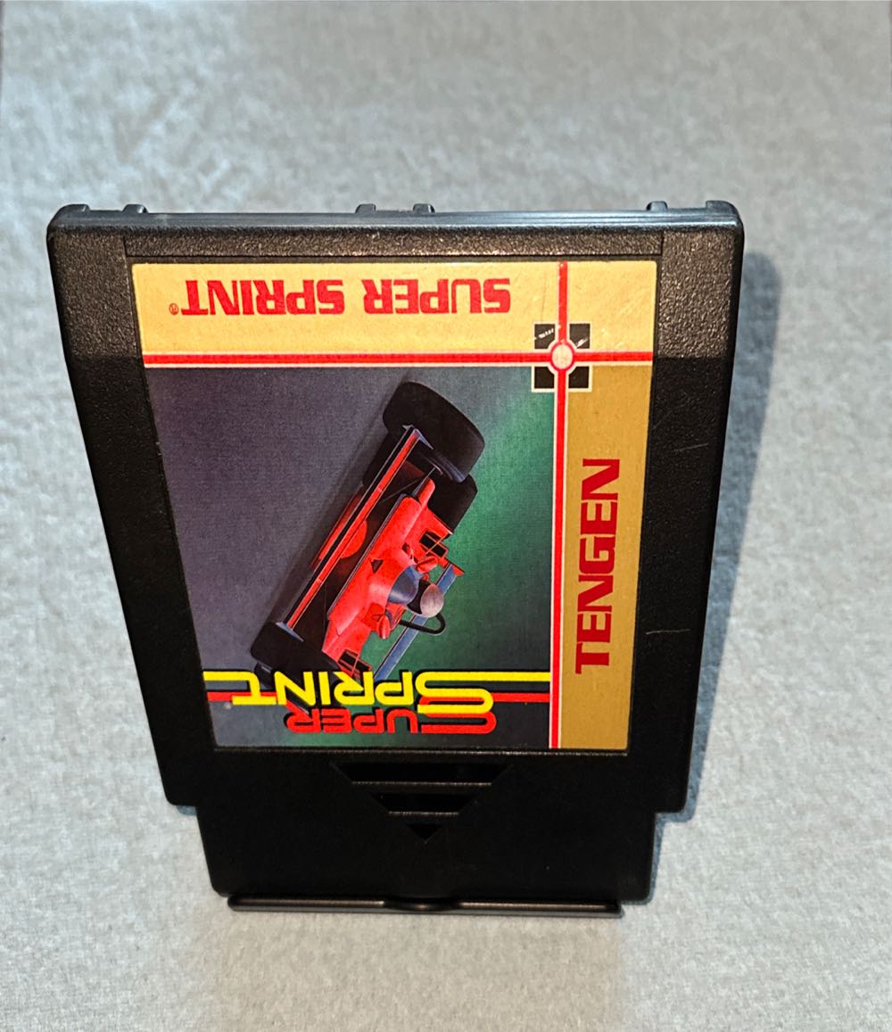 __Super Sprint - Nintendo Entertainment System (NES) video game collectible - Main Image 3