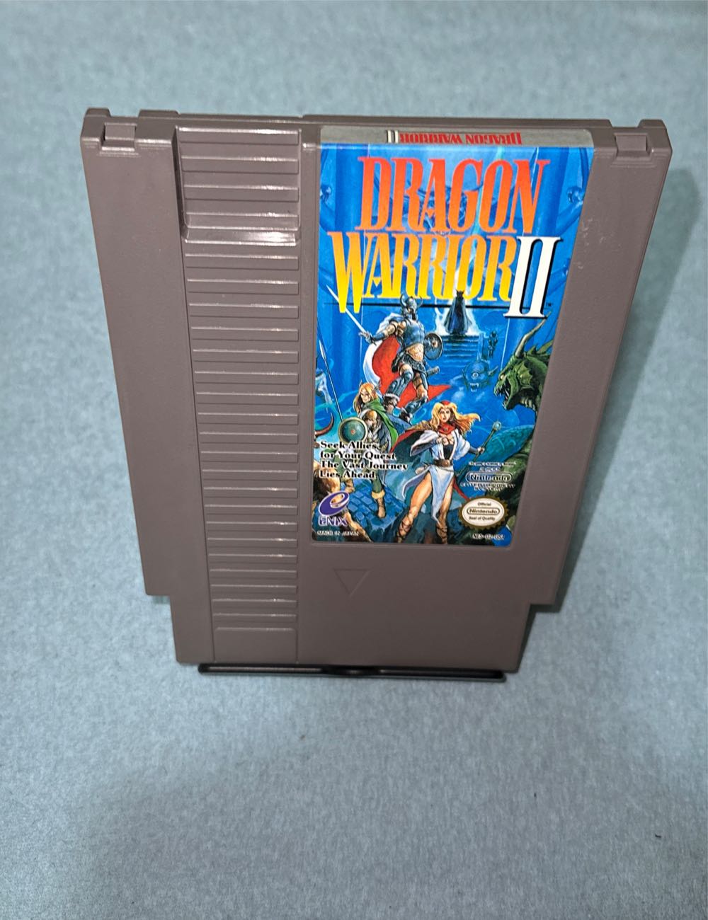 Dragon Warrior II - Nintendo Entertainment System (NES) (Enix) video game collectible - Main Image 3