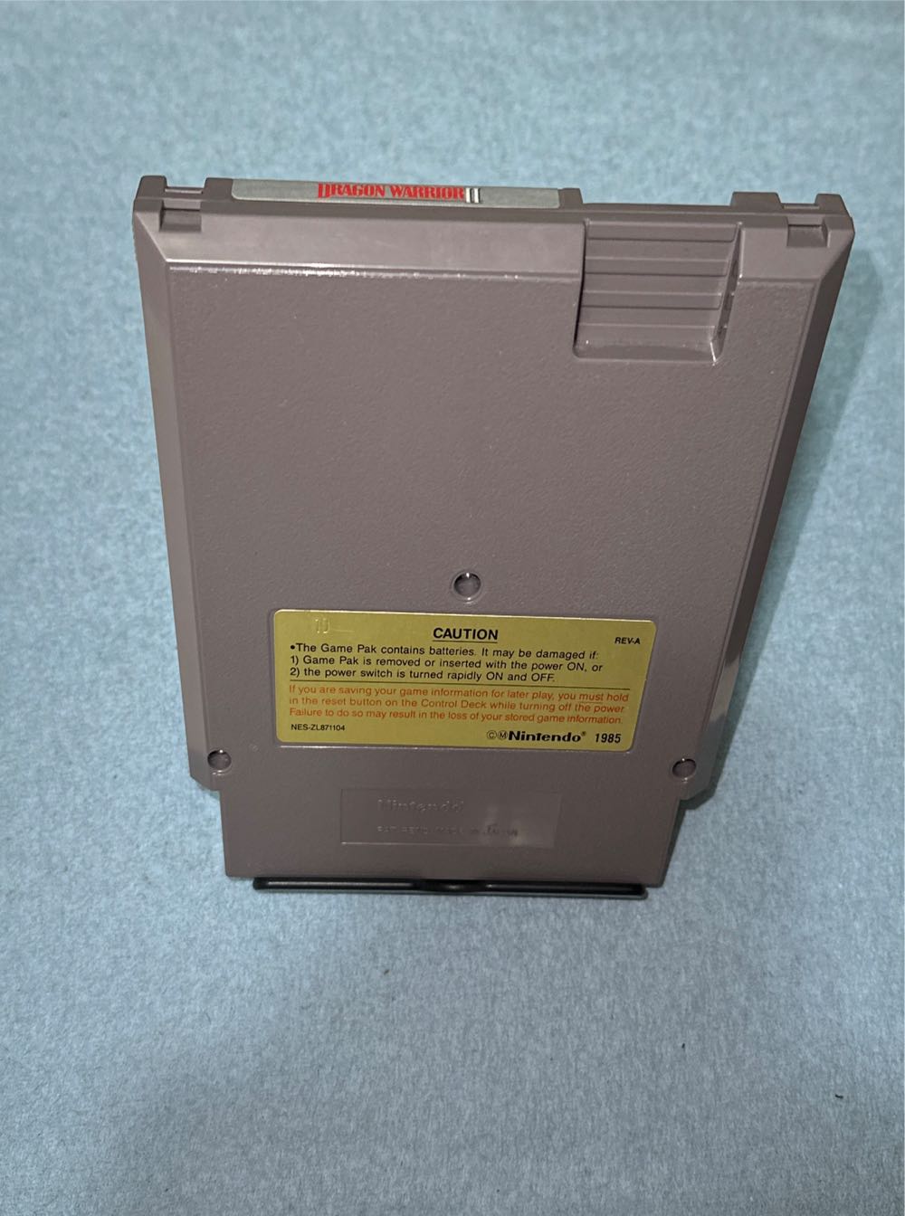 Dragon Warrior II - Nintendo Entertainment System (NES) (Enix) video game collectible - Main Image 4