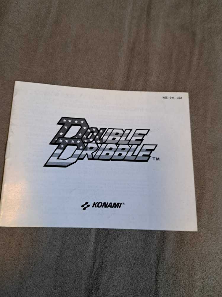 NES: Double Dribble - Nintendo Entertainment System (NES) (Konami) video game collectible - Main Image 2