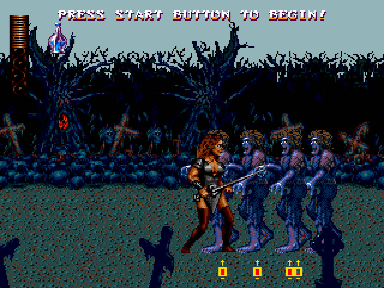 Sword of Sodan - Sega Genesis (Mega Drive) (Electronic Arts - 1) video game collectible [Barcode 014633070262] - Main Image 3