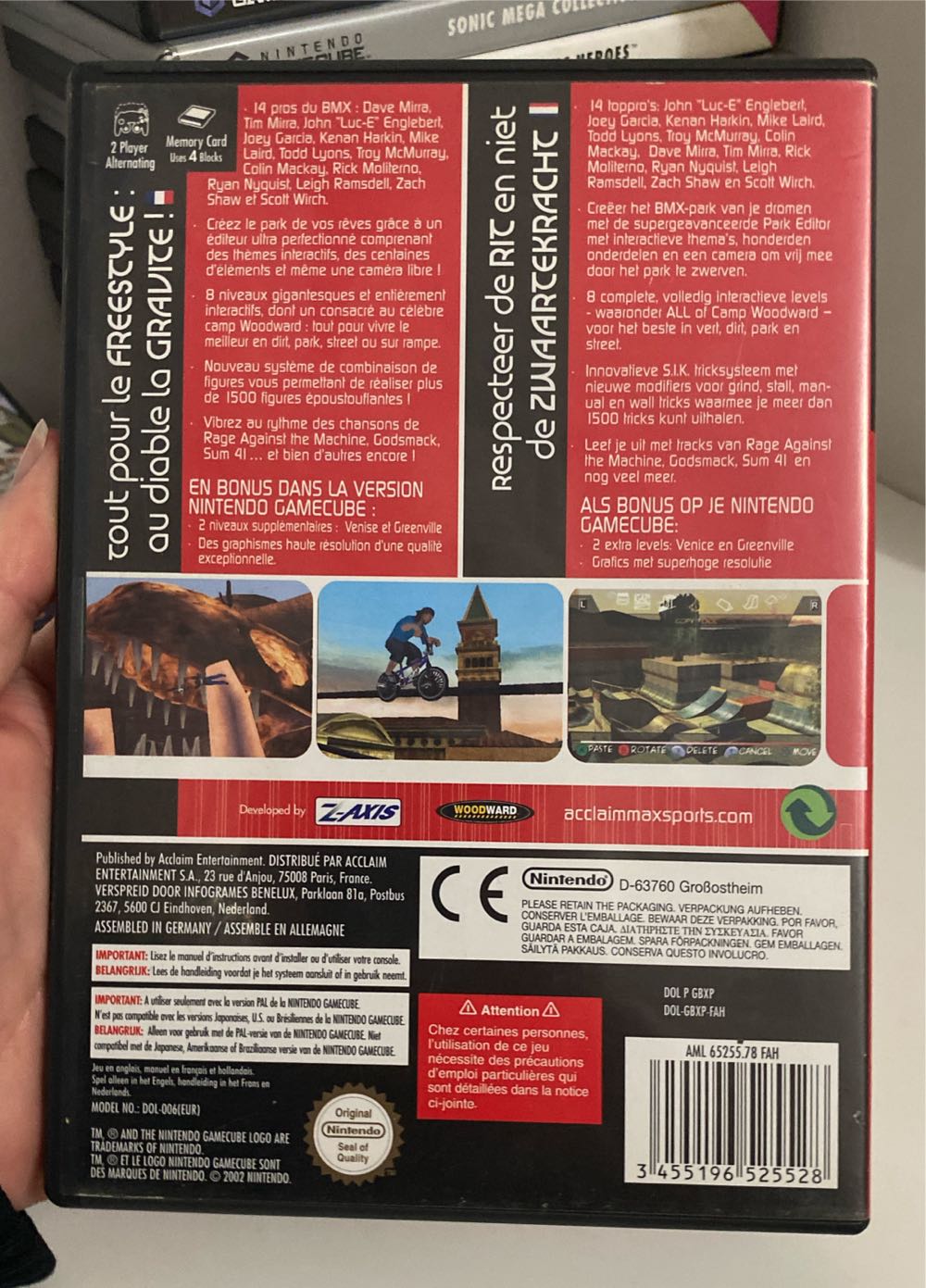 Dave Mirra Freestyle Bmx 2 - Nintendo GameCube video game collectible [Barcode 3455196525528] - Main Image 2