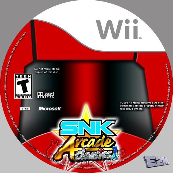 SNK Arcade Classics Vol.1 - Nintendo Wii (SNK - 2) video game collectible [Barcode 828862900081] - Main Image 2