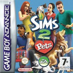 The Sims 2 Pets - Nintendo Game Boy Advance (GBA) video game collectible - Main Image 1