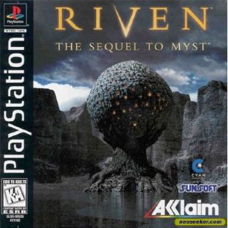 Riven: The Sequel to Myst - Sony PlayStation video game collectible - Main Image 1