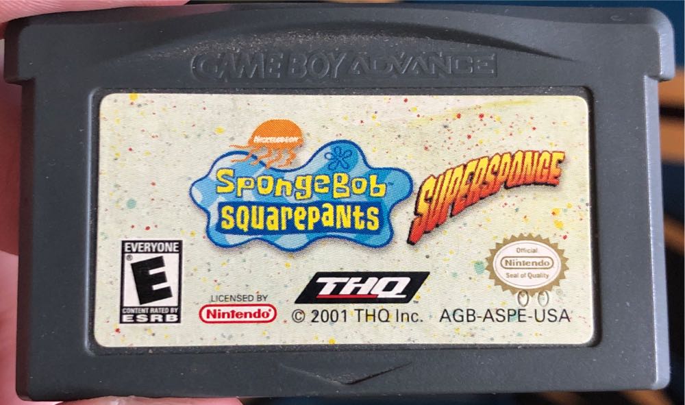SpongeBob Squarepants: SuperSponge - Nintendo Game Boy Advance (GBA) video game collectible - Main Image 2