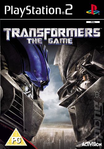 TRANSFORMERS: The Game  - Sony PlayStation 2 (PS2) (Activision) video game collectible - Main Image 1