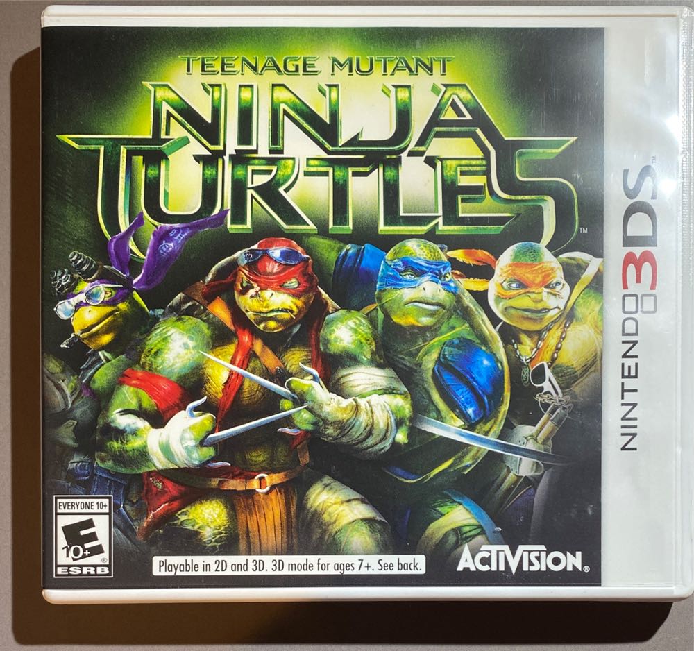 Teenage Mutant Ninja Turtles - Nintendo 3DS (Activision/Paramount Consumer Products - 1) video game collectible [Barcode 047875770126] - Main Image 3