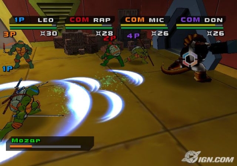 Teenage Mutant Ninja Turtles - Nintendo GameCube (Konami - 2) video game collectible [Barcode 083717400141] - Main Image 4