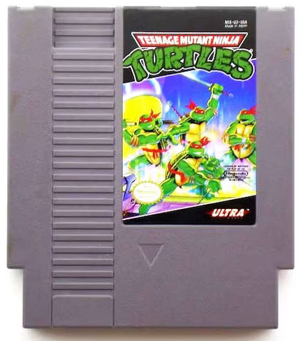 NES PC Teenage Mutant Ninja Turtles 1 - Nintendo Entertainment System (NES) (Ultra Games - 1) video game collectible [Barcode 0893069001145] - Main Image 3