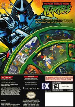 Teenage Mutant Ninja Turtles - Nintendo GameCube (Konami - 2) video game collectible [Barcode 4012927090312] - Main Image 2