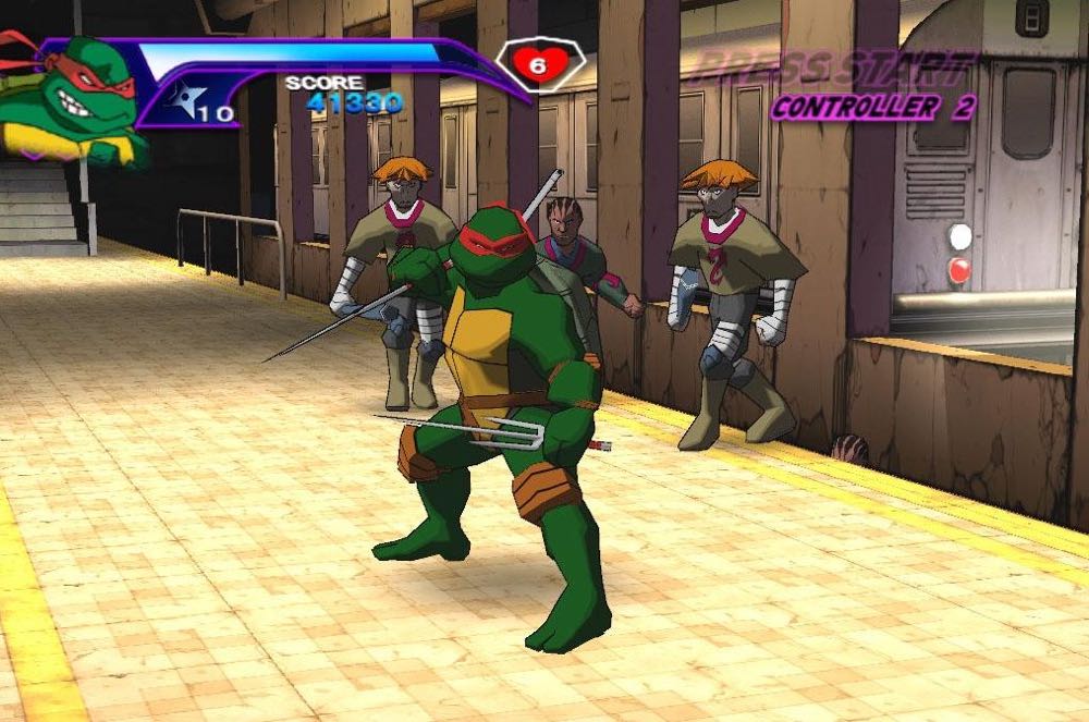 Teenage Mutant Ninja Turtles - Nintendo GameCube (Konami - 2) video game collectible [Barcode 4012927090312] - Main Image 4