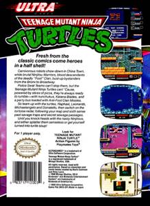 Teenage Mutant Hero Turtles - Nintendo Entertainment System (NES) video game collectible - Main Image 2