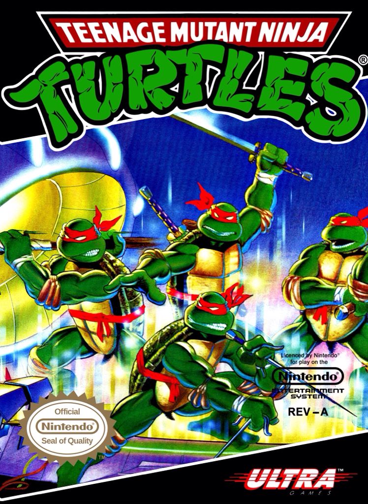 Teenage Mutant Ninja Turtles - Nintendo Entertainment System (NES) video game collectible - Main Image 1