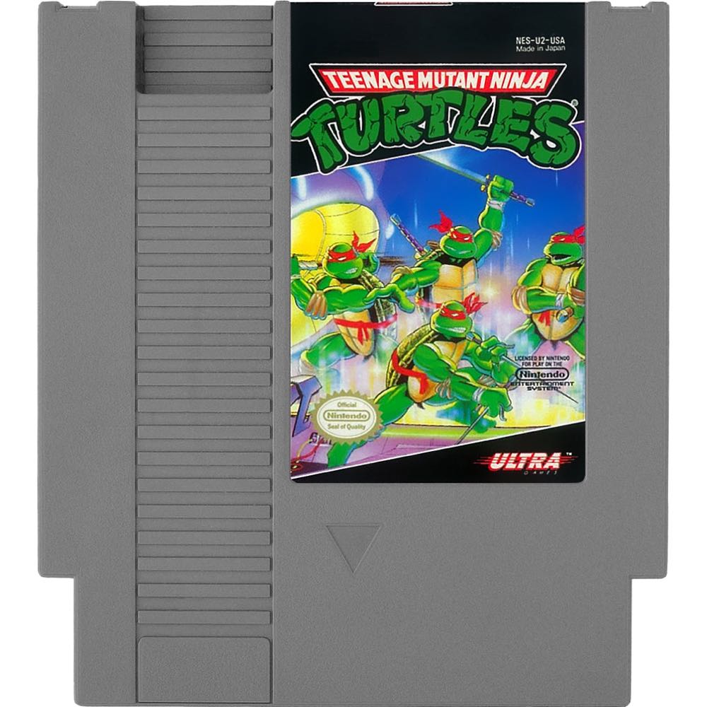 Teenage Mutant Ninja Turtles - Nintendo Entertainment System (NES) video game collectible - Main Image 3