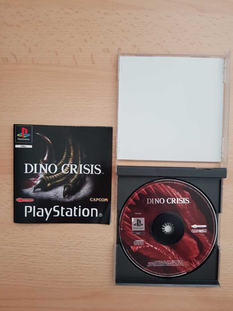 Dino Crisis - Sony PlayStation (Capcom - 1) video game collectible [Barcode 5028587082528] - Main Image 3