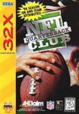 NFL Quarterback Club - Sega 32X (Acclaim Entertainment - 4) video game collectible [Barcode 021481810100] - Main Image 1