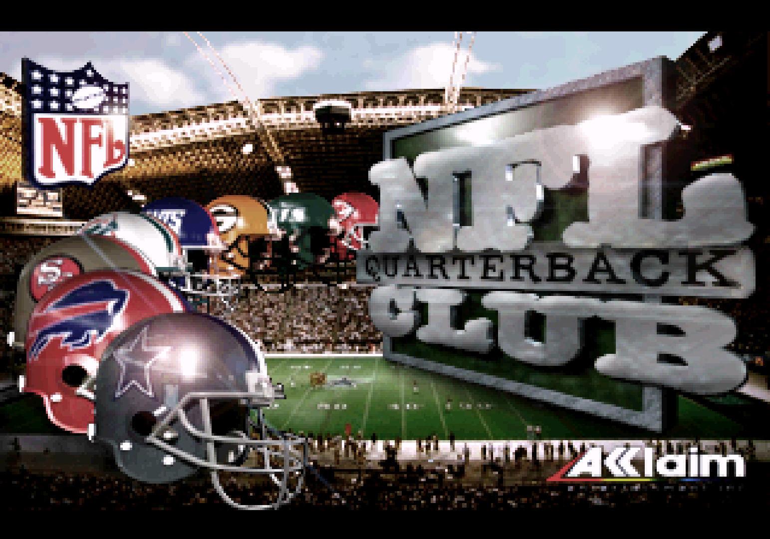NFL Quarterback Club - Sega 32X (Acclaim Entertainment - 4) video game collectible [Barcode 021481810100] - Main Image 3