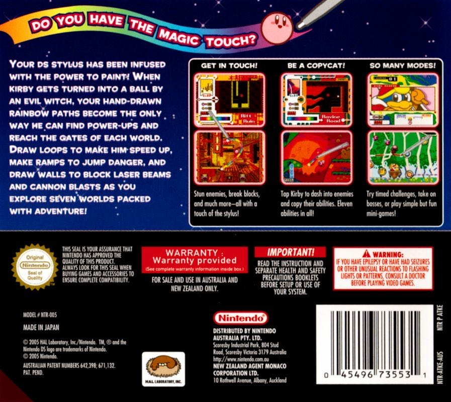 Kirby: Canvas Curse - Nintendo DS (Nintendo - 1) video game collectible [Barcode 0045496735531] - Main Image 2
