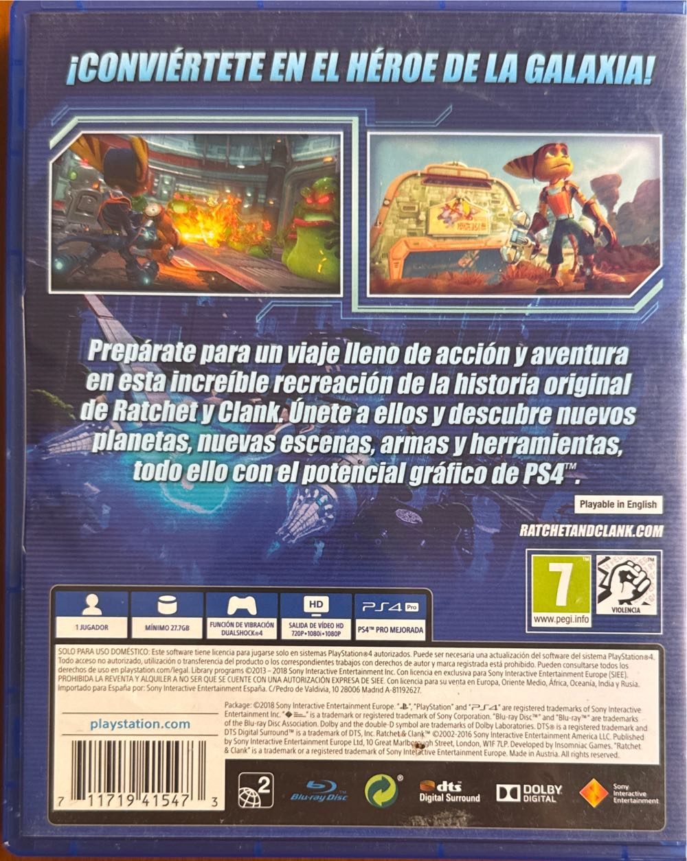 Crash Bandicoot 2 Cortex Strikes Back - Sony PlayStation (Naughty Dog - 1) video game collectible [Barcode 711719415473] - Main Image 2