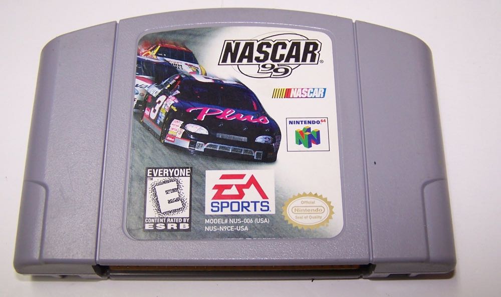 Nascar 99 - Nintendo 64 (N64) (Electronic Arts/EA Games - 2) video game collectible [Barcode 5030935017830] - Main Image 3