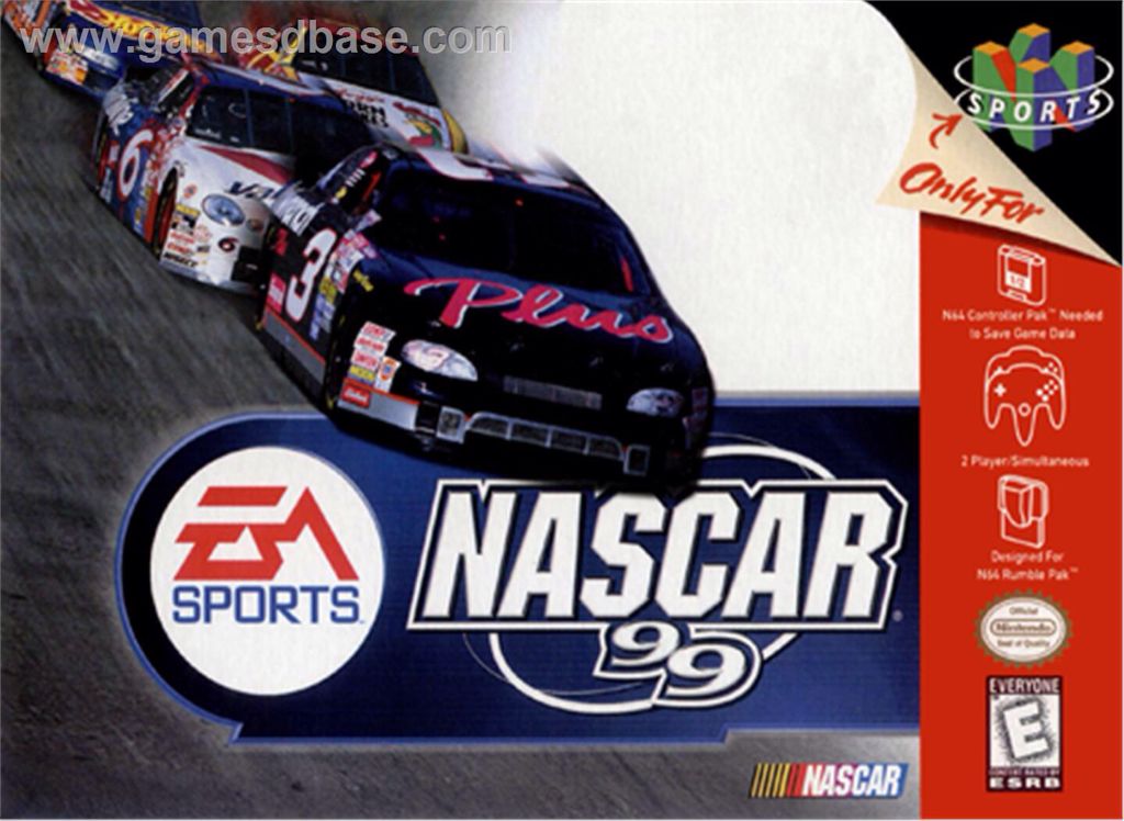 Nascar 99 - Nintendo 64 (N64) video game collectible - Main Image 1