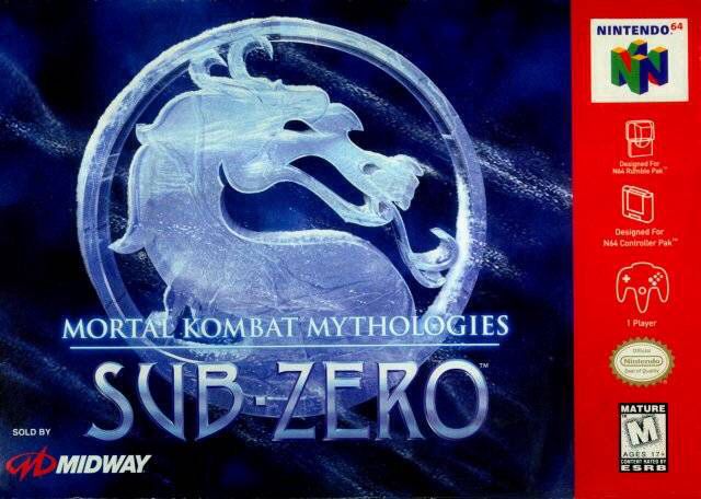 Mortal Kombat Mythologies: Sub-Zero - Nintendo 64 (N64) video game collectible - Main Image 1