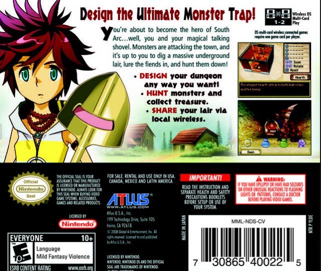Master of the Monster Lair - Nintendo DS video game collectible - Main Image 2