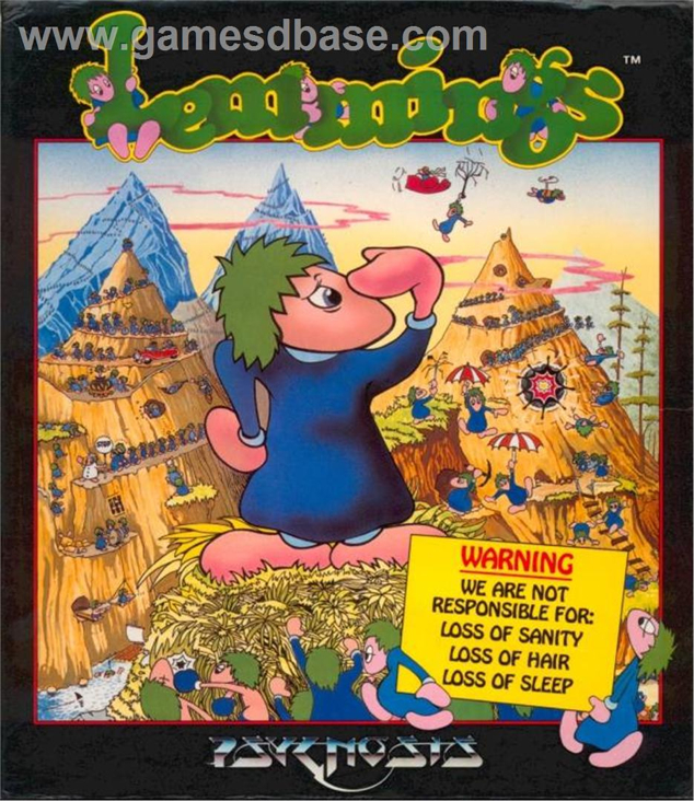 Lemmings - Commodore Amiga video game collectible - Main Image 1