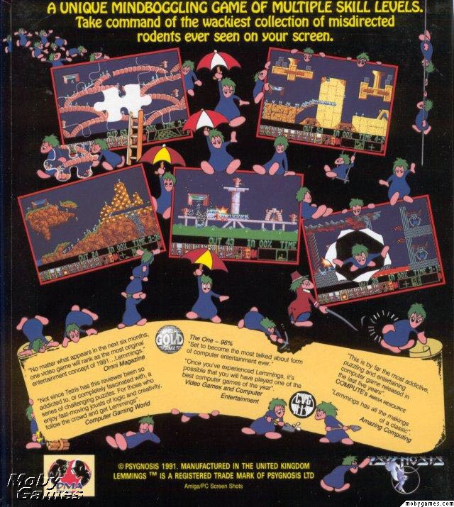 Lemmings - Sony PlayStation video game collectible - Main Image 2