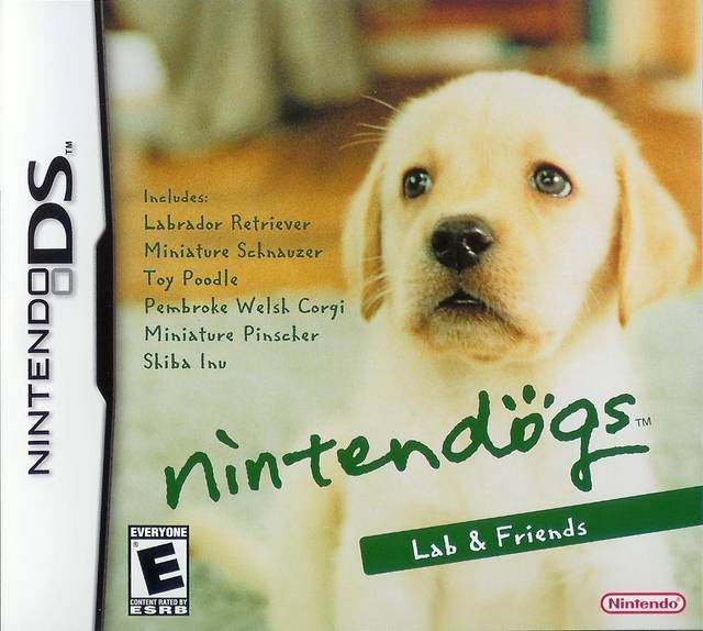Nintendogs: Lab and Friends - Nintendo DS video game collectible - Main Image 1