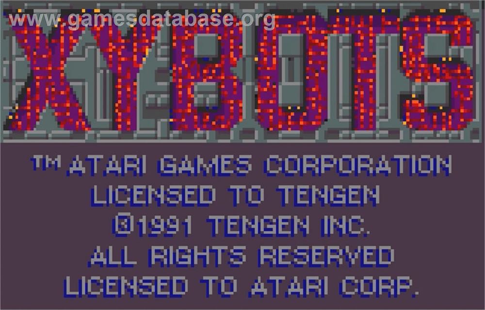 Xybots - Atari Lynx (Atari Corporation - 4) video game collectible [Barcode 077000020314] - Main Image 3