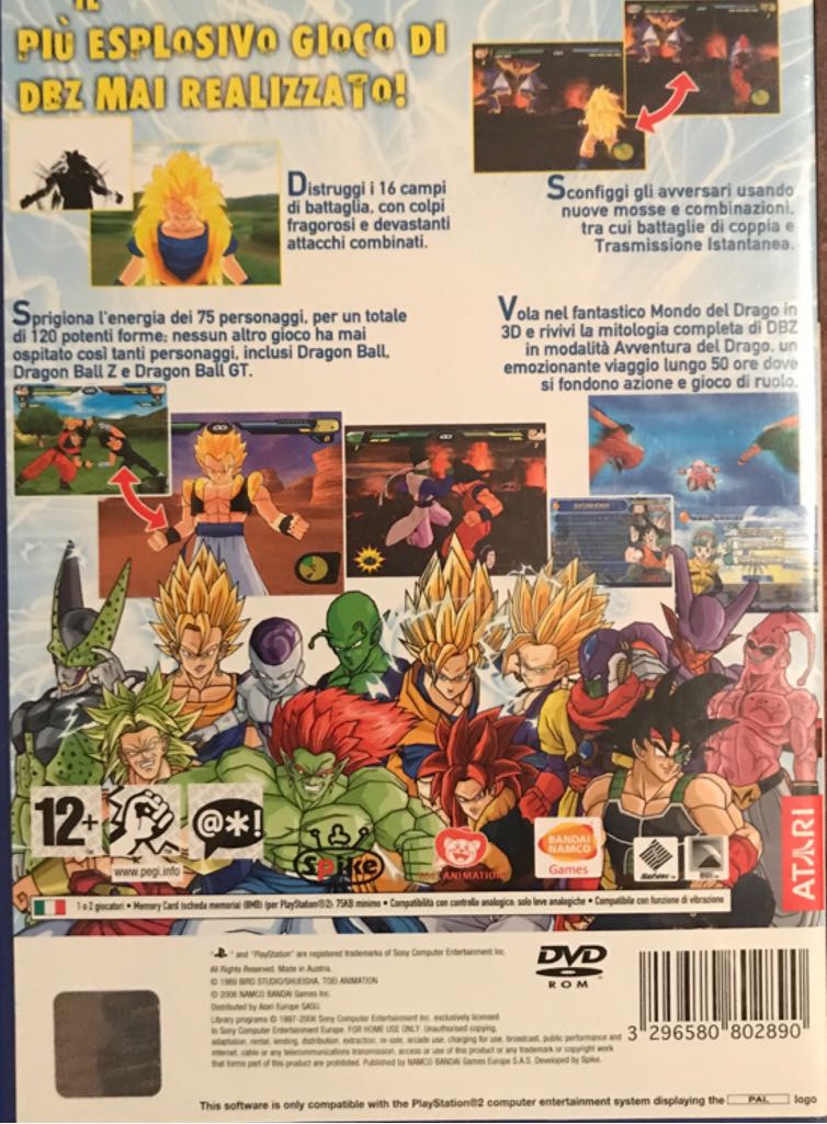 Dragon Ball Z: Budokai Tenkaichi 3 - Sony PlayStation 2 (PS2) (Bandai - 2) video game collectible [Barcode 3296580804016] - Main Image 2