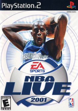 NBA Live 2001 - Sony PlayStation 2 (PS2) (Ea Sports - 2) video game collectible [Barcode 014633142020] - Main Image 1