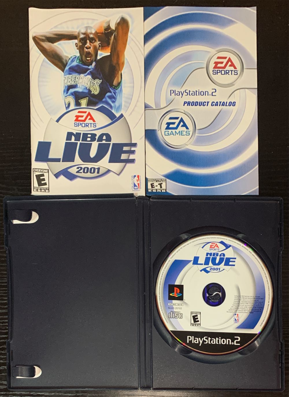 NBA Live 2001 - Sony PlayStation 2 (PS2) (Ea Sports - 2) video game collectible [Barcode 014633142020] - Main Image 3