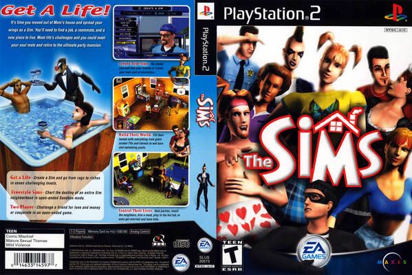 Die Sims - Sony PlayStation 2 (PS2) video game collectible [Barcode 5030932038173] - Main Image 2